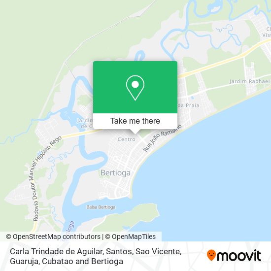 Carla Trindade de Aguilar map