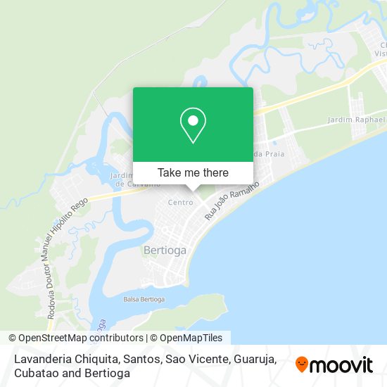 Lavanderia Chiquita map