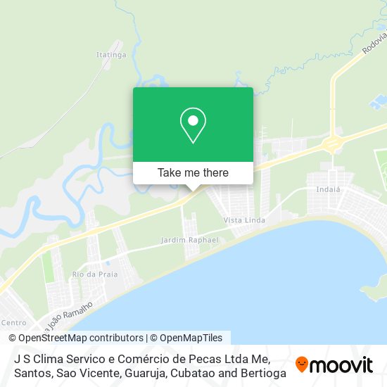 J S Clima Servico e Comércio de Pecas Ltda Me map