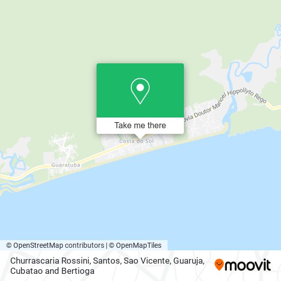 Churrascaria Rossini map