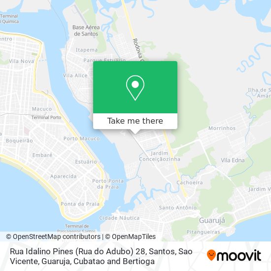 Mapa Rua Idalino Pines (Rua do Adubo) 28