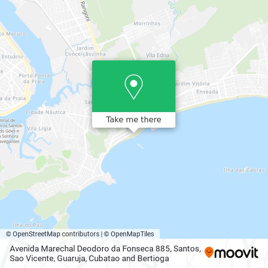 Avenida Marechal Deodoro da Fonseca 885 map