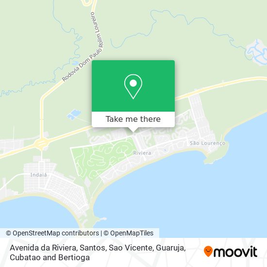 Avenida da Riviera map