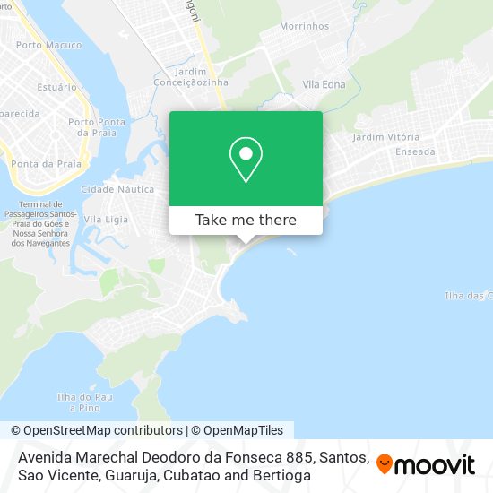 Avenida Marechal Deodoro da Fonseca 885 map