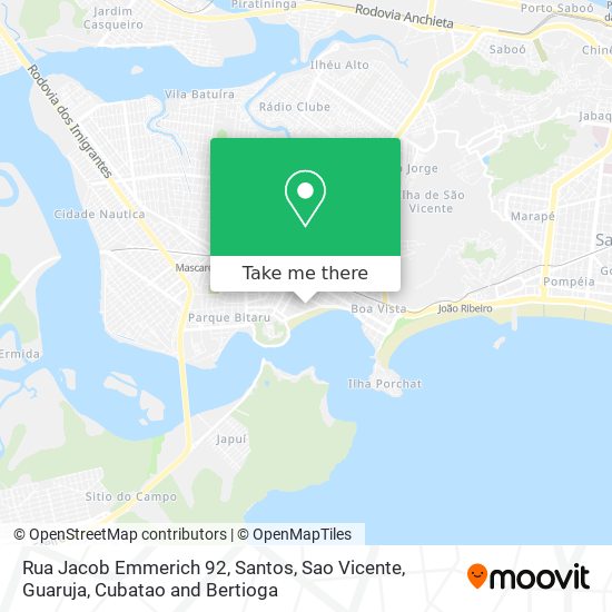 Rua Jacob Emmerich 92 map