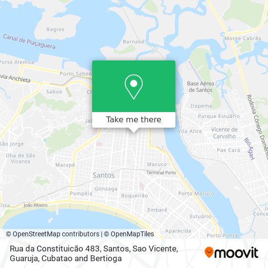 Rua da Constituicão 483 map