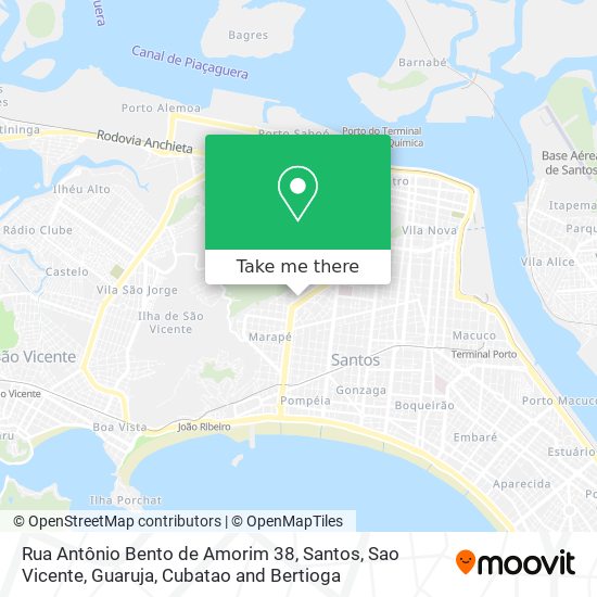 Rua Antônio Bento de Amorim 38 map