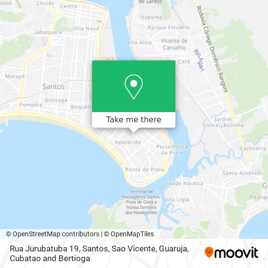 Rua Jurubatuba 19 map