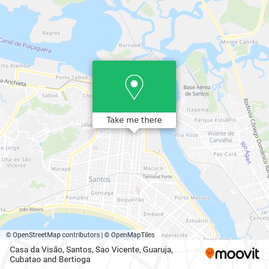 Casa da Visão map