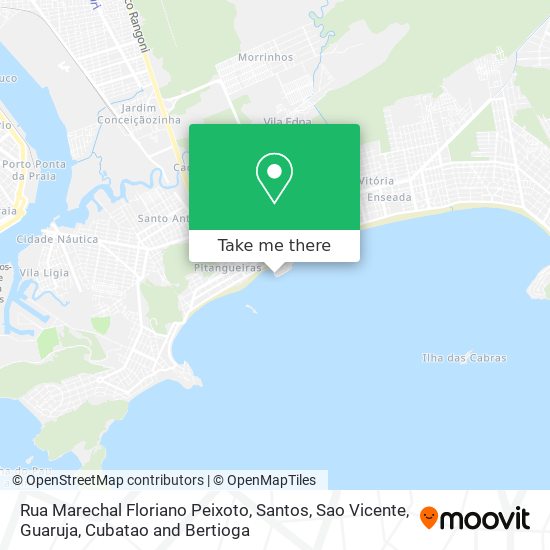 Mapa Rua Marechal Floriano Peixoto