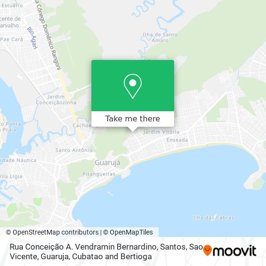 Rua Conceição A. Vendramin Bernardino map