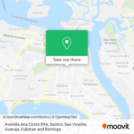 Avenida Ana Costa 89A map