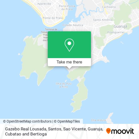 Gazebo Real Lousada map