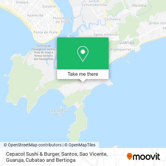 Cepacol Sushi & Burger map