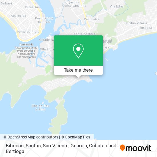 Mapa Biboca's