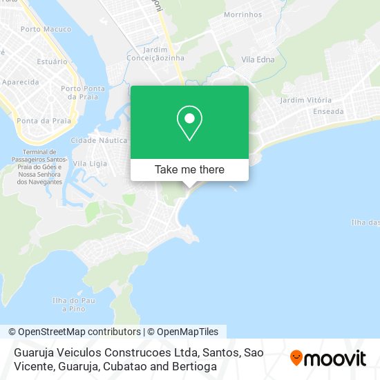 Guaruja Veiculos Construcoes Ltda map