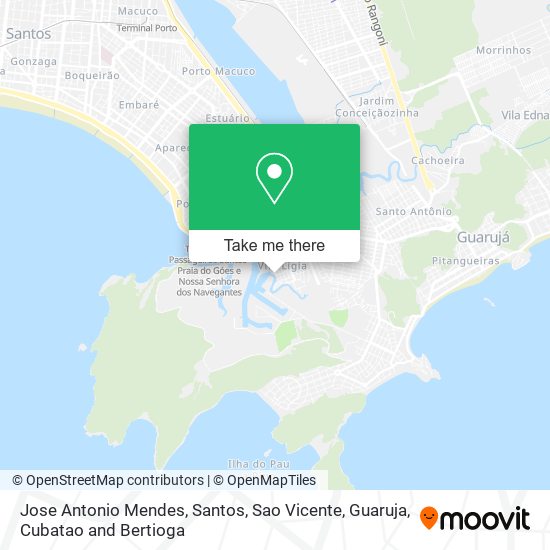 Mapa Jose Antonio Mendes