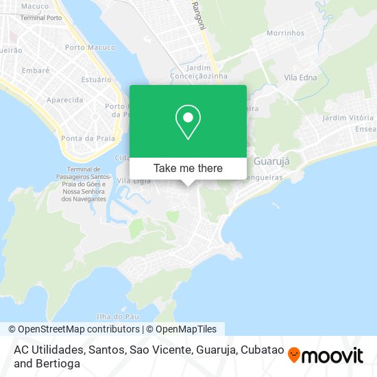 AC Utilidades map