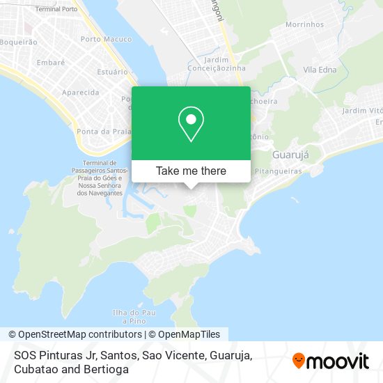 SOS Pinturas Jr map