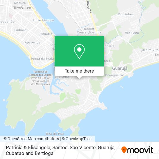 Patricia & Elisangela map