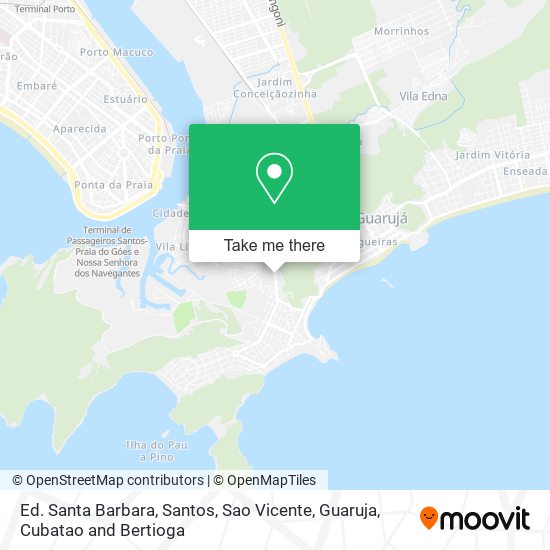 Ed. Santa Barbara map