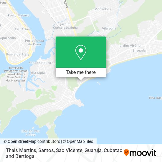 Thais Martins map