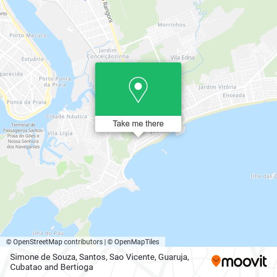 Simone de Souza map