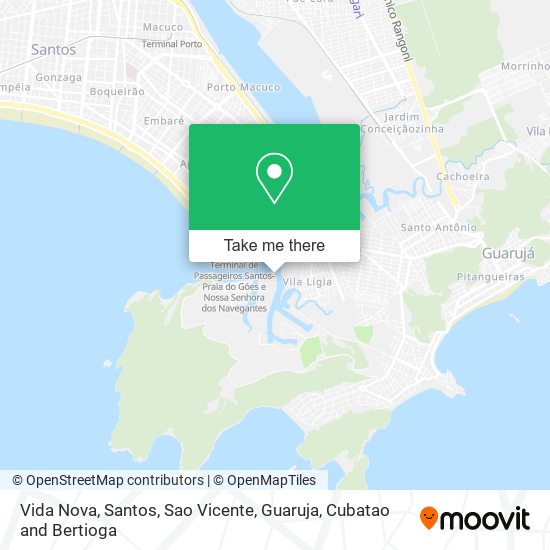 Vida Nova map