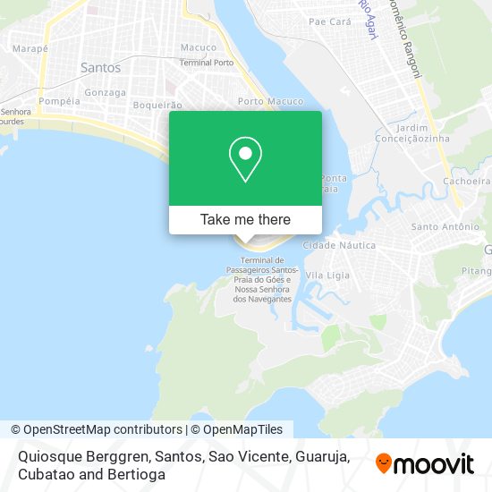 Quiosque Berggren map