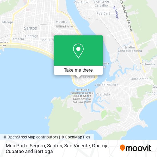 Mapa Meu Porto Seguro