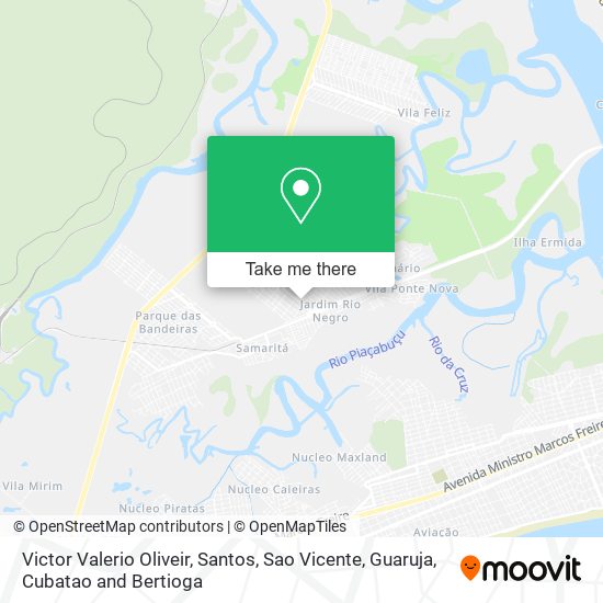 Victor Valerio Oliveir map