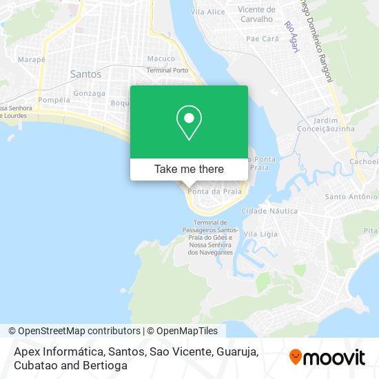 Apex Informática map