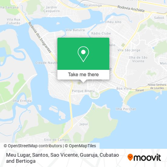 Meu Lugar map