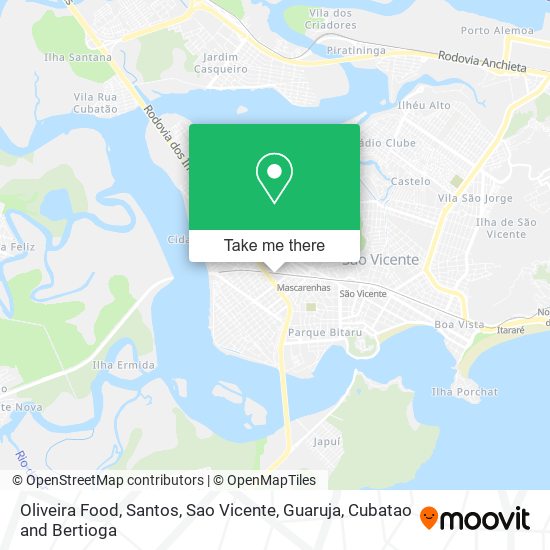 Oliveira Food map