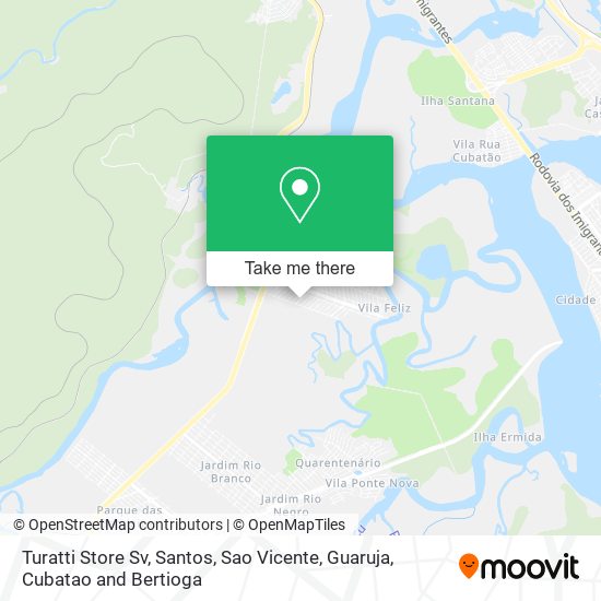 Turatti Store Sv map