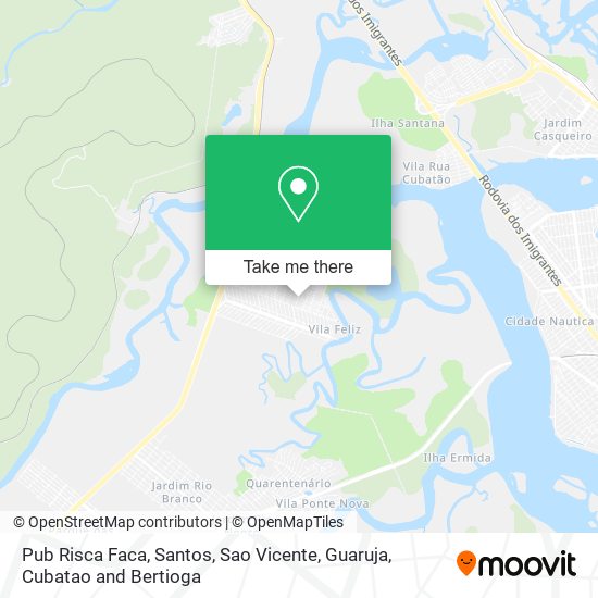 Mapa Pub Risca Faca