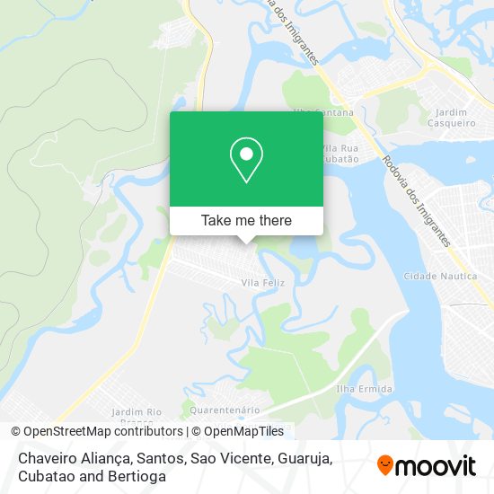 Mapa Chaveiro Aliança