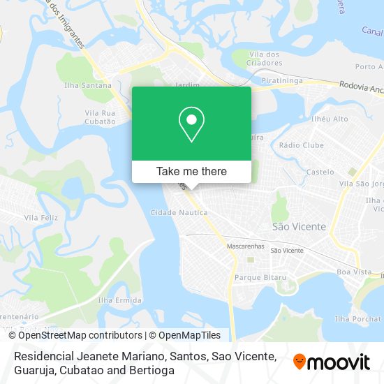 Residencial Jeanete Mariano map