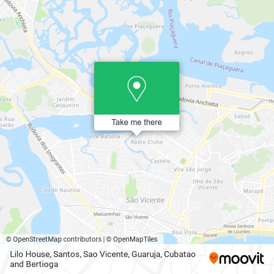 Lilo House map