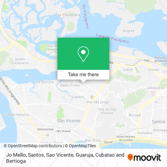 Jo Mello map