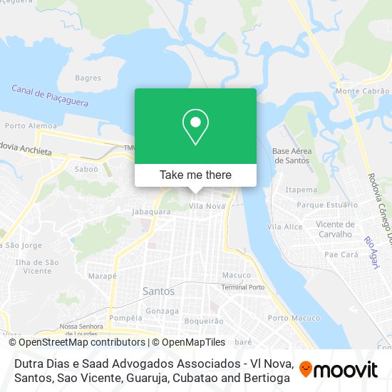 Dutra Dias e Saad Advogados Associados - Vl Nova map