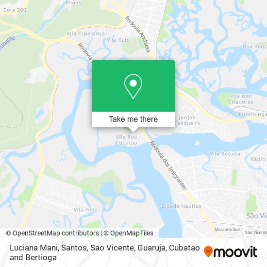 Luciana Mani map