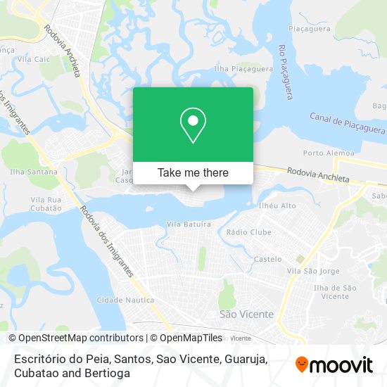 Escritório do Peia map