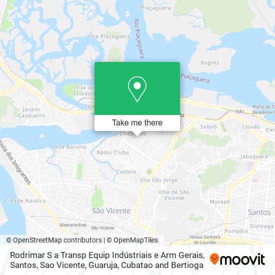 Rodrimar S a Transp Equip Indústriais e Arm Gerais map