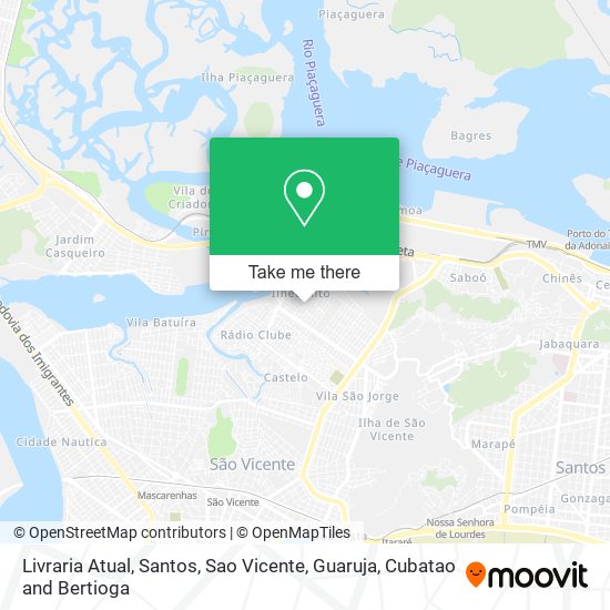 Livraria Atual map