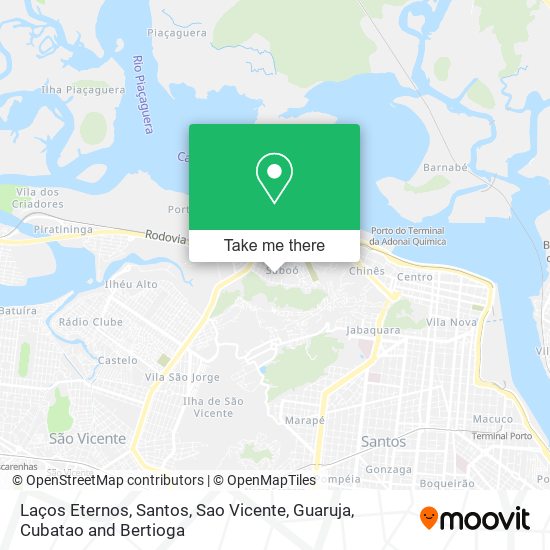 Laços Eternos map