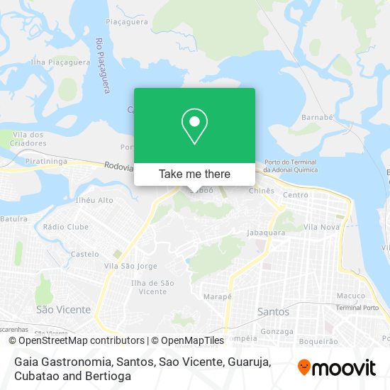Gaia Gastronomia map