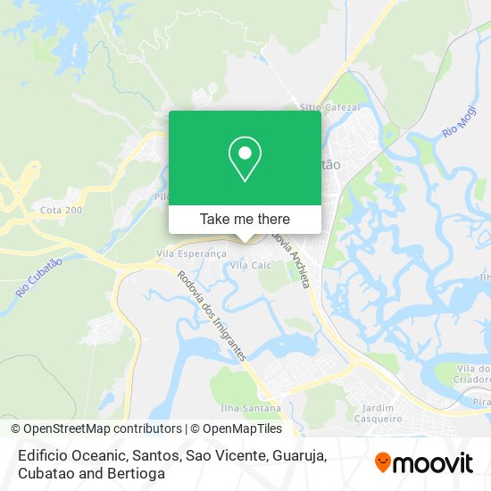 Edificio Oceanic map