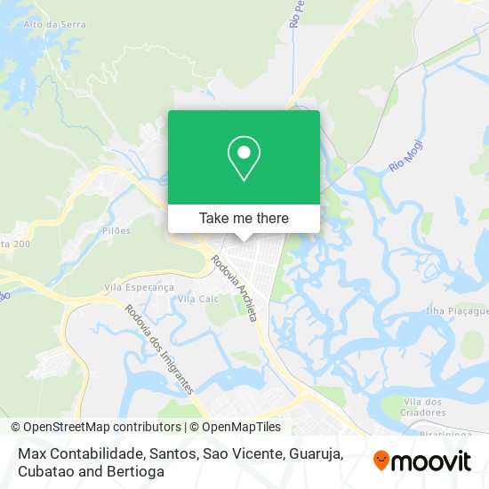 Max Contabilidade map