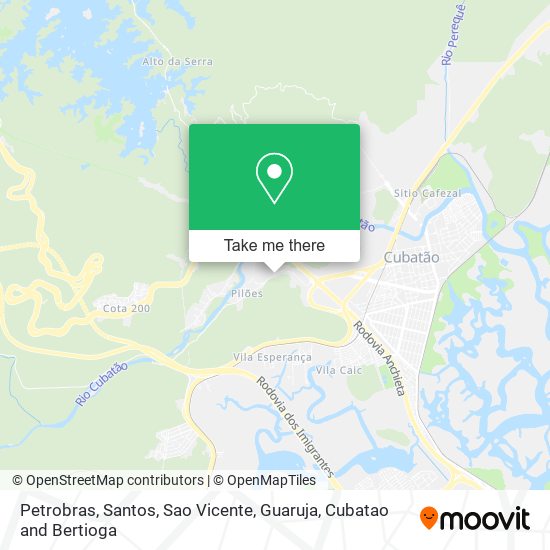 Petrobras map
